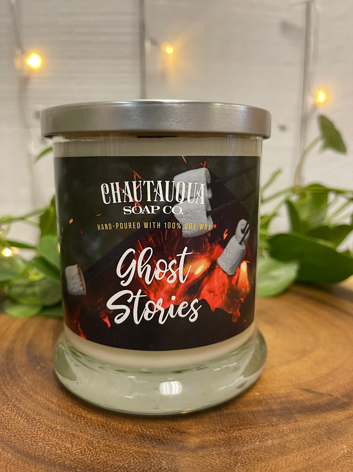 Ghost Stories Wood Wick Candle