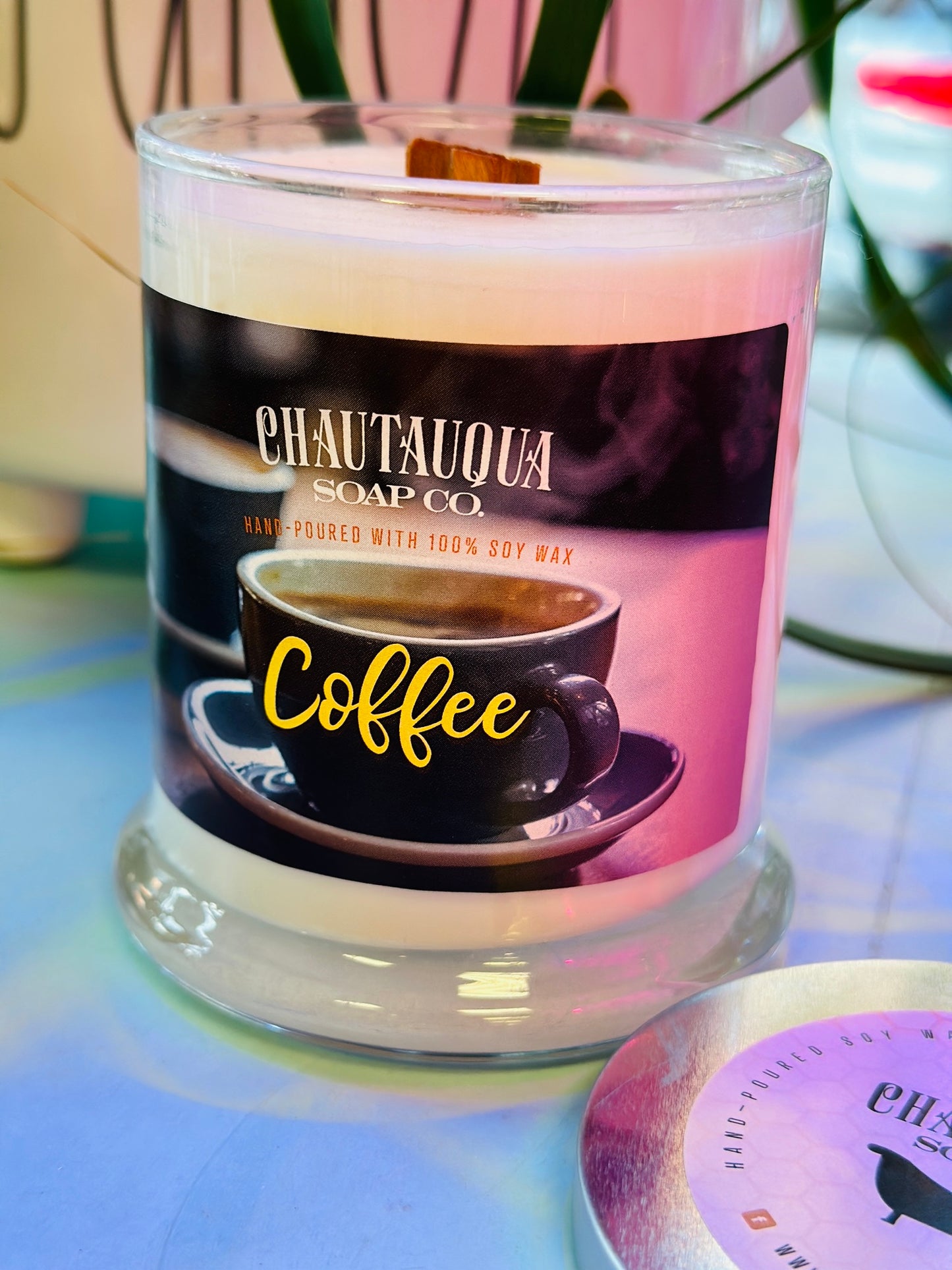 Coffee Wood Wick Candle