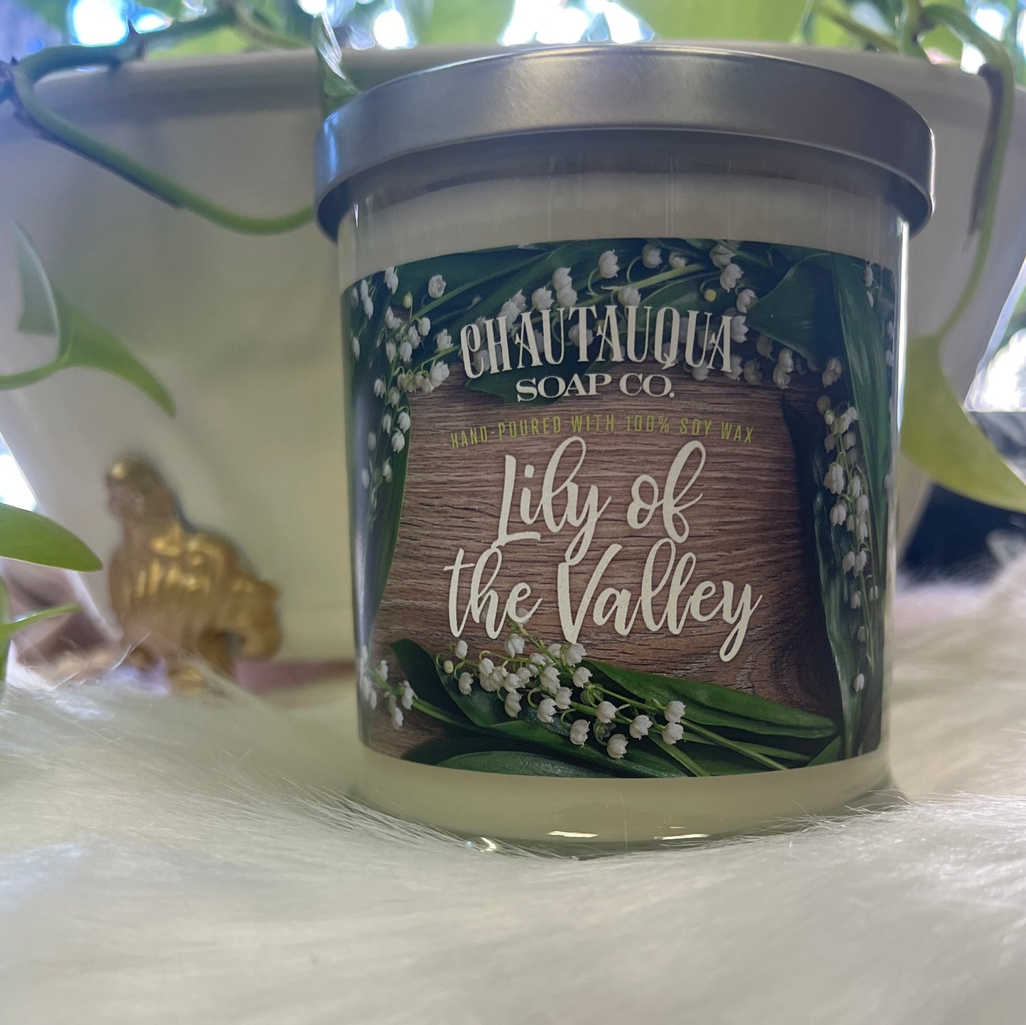 Lily of the Valley Wood Wick Candle