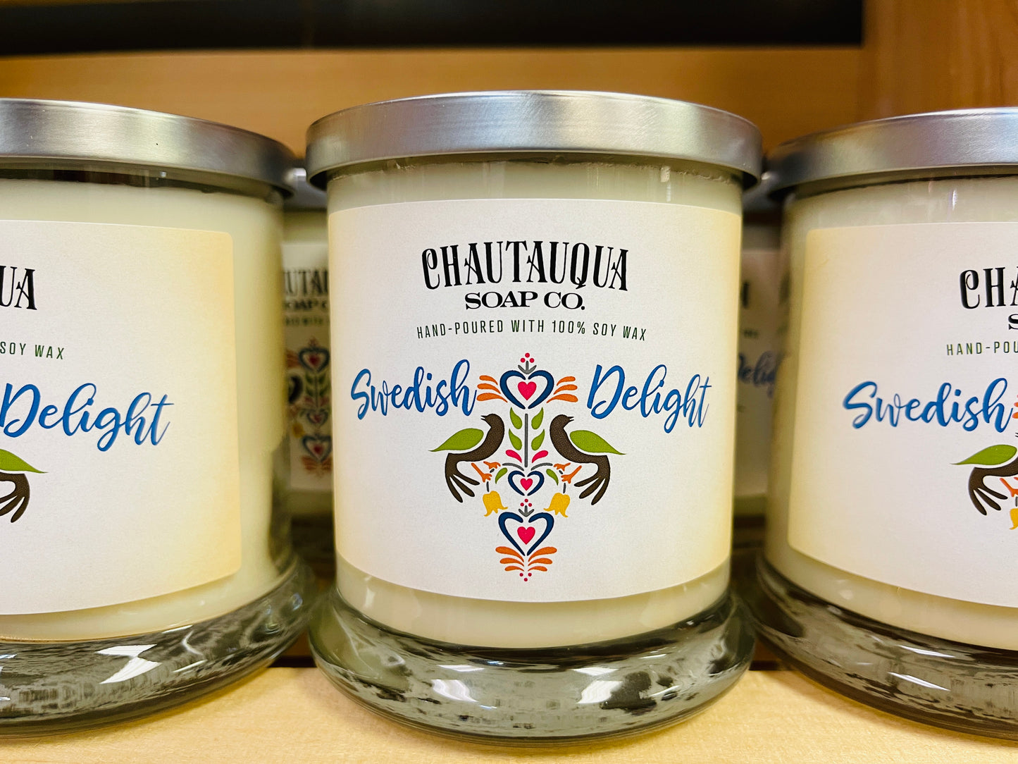 Swedish Delight Wood Wick Candle