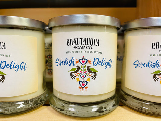Swedish Delight Wood Wick Candle