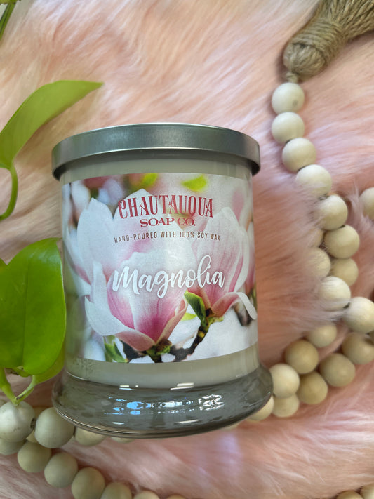 Magnolia Wood Wick Candle