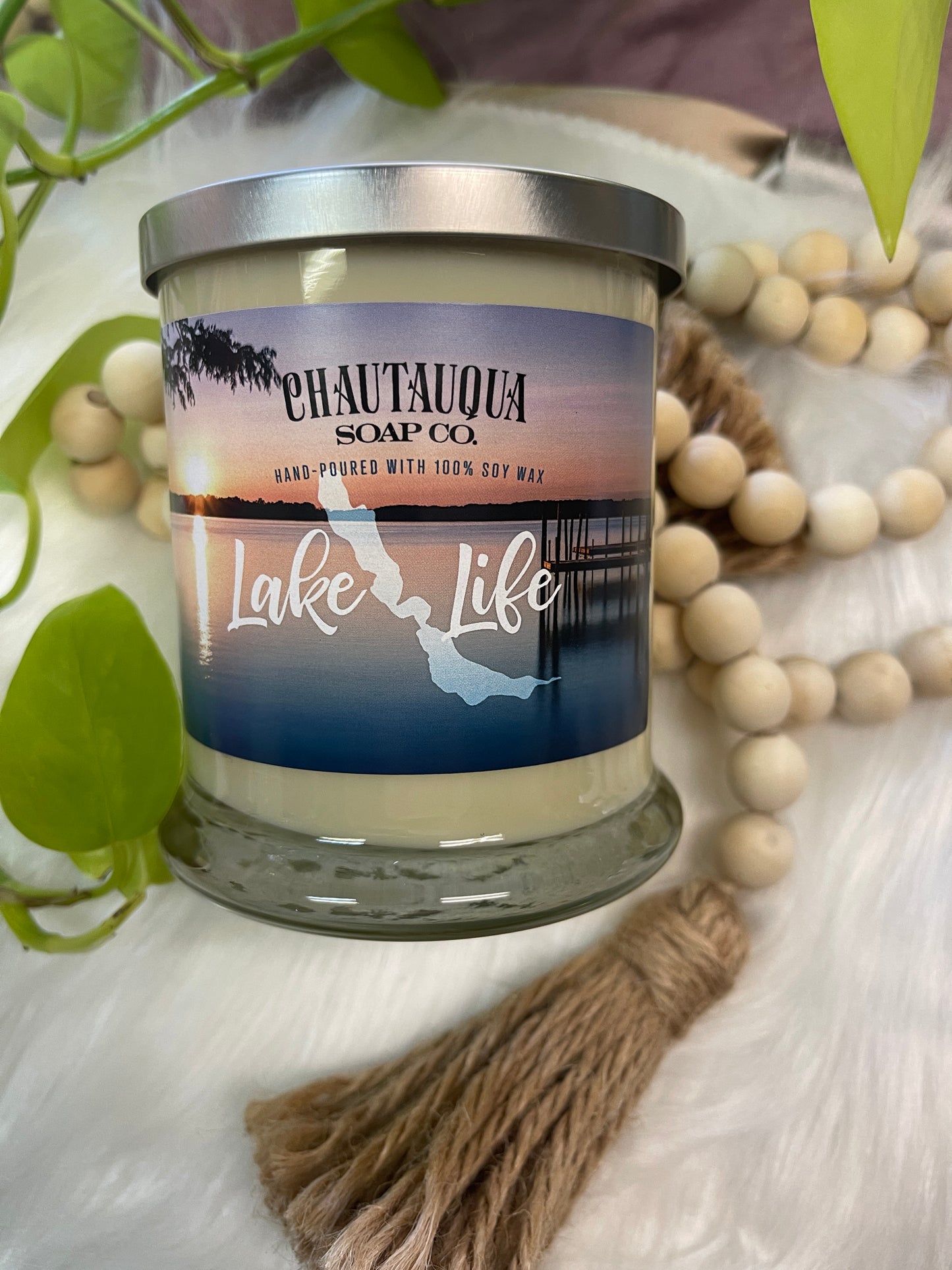 Lake Life Wood Wick Candle