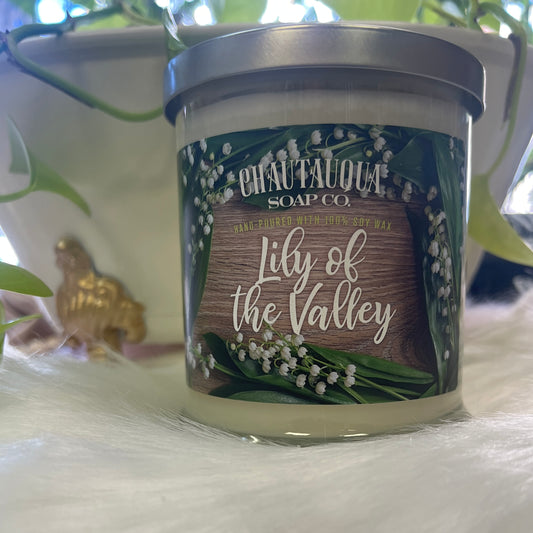 Lily of the Valley Wood Wick Candle